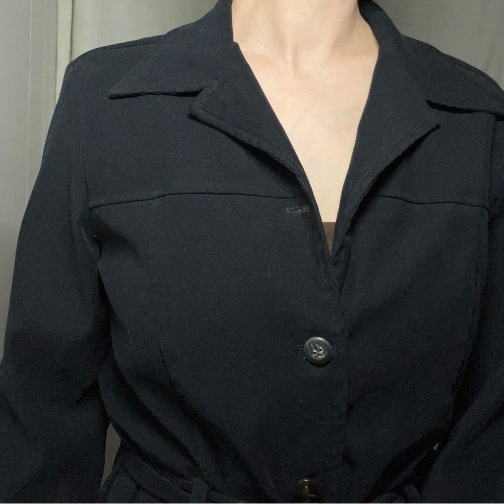 Apostrophe Jacket with just slightly velvet feel in great condition!  Small/ 8